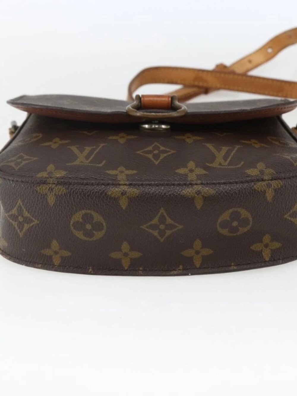 LOUIS VUITTON Monogram Saint Cloud MM Shoulder Bag M51243 LV Auth 162494 - Picture 7 of 16